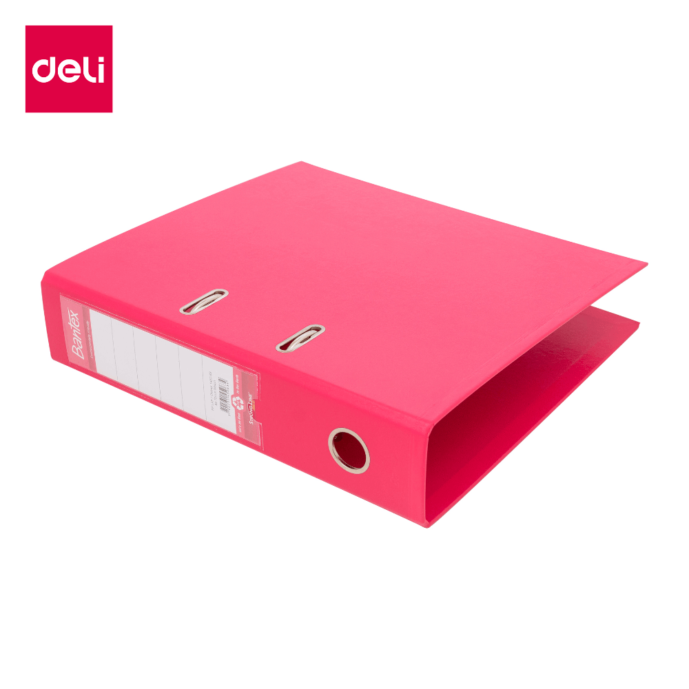 แฟ้มสันกว้าง BANTEX 145009B-RD-01 สีแดงแสด_9